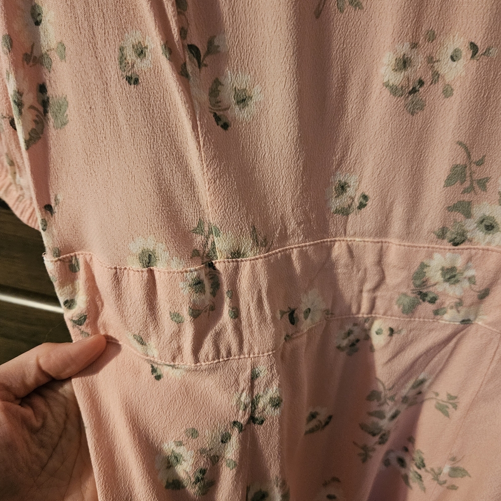 &Other Stories Blush Floral Dress - Picture 4 of 6
